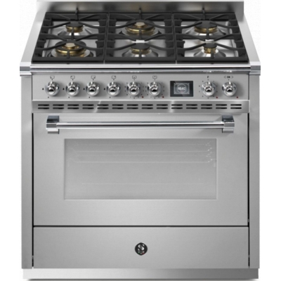 Teras Ascot 90, Pliit, 90 cm, Combisteam, Roostevaba teras, gaasipliit, AQ9S-6WSS, garantiiga 5 aastat!