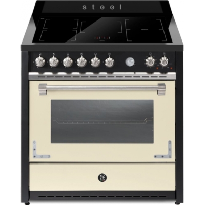 Terasest Oxford 90, pliit, 90 cm, multifunktsionaalne ahi, crema, induktsioonpliit, X9F-5FIWCR, garantiiga 5 aastat!