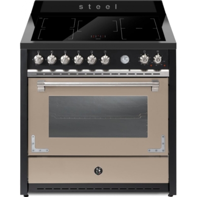 Terasest Oxford 90, pliit, 90 cm, multifunktsionaalne ahi, Sabbia, induktsioonpliit, X9F-5FIWSA, garantiiga 5 aastat!