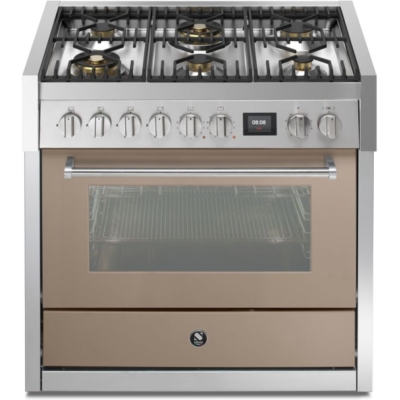 Terasest Genesi 90, pliit, 90 cm, Combisteam, Sabbia, gaasipliit, GQ9S-6WSA, garantiiga 5 aastat!