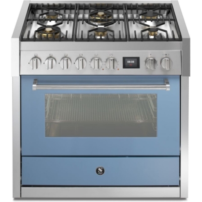 Teras Genesi 90, Pliit, 90 cm, Combisteam, Celeste, gaasipliit, GQ9S-6WCE, garantiiga 5 aastat!