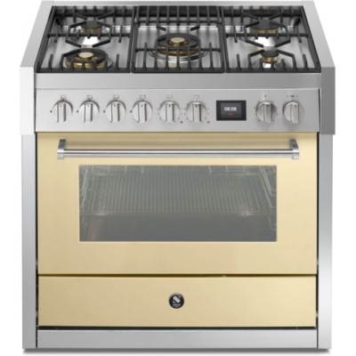 Teras Genesi 90, Pliit, 90 cm, Combisteam, Crema, gaasipliit, GQ9S-4MCR, garantiiga 5 aastat!