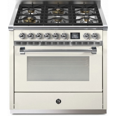 Steel Ascot 90, Range cooker, 90 cm, Combisteam, Nuvola, gas hob, AQ9S-6WNA, with 5 year guarantee!