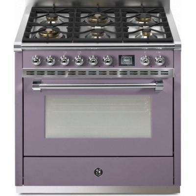 Steel Ascot 90, Range cooker, 90 cm, Combisteam, Ametista, gas hob, AQ9S-6WAA, with 5 year guarantee!