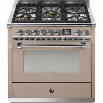 Steel Ascot 90, Range cooker, 90 cm, Combisteam, Sabbia, gas hob, AQ9S-4MSA, with 5 year guarantee!