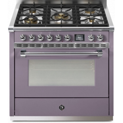 Steel Ascot 90, Range cooker, 90 cm, Combisteam, Ametista, gas hob, AQ9S-4MAA, with 5 year guarantee!