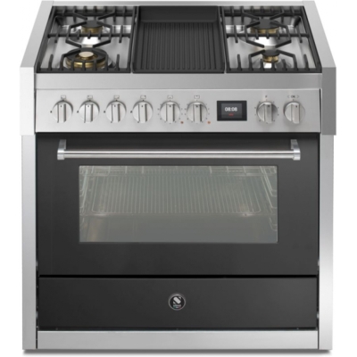 Teras Genesi 90, Pliit, 90 cm, Combisteam, Antratsiit, gaasipliit, GQ9S-4BAN, garantiiga 5 aastat!