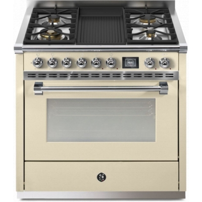 Terasest Ascot 90, Pliit, 90 cm, Combisteam, Crema, gaasipliit, AQ9S-4BCR, garantiiga 5 aastat!