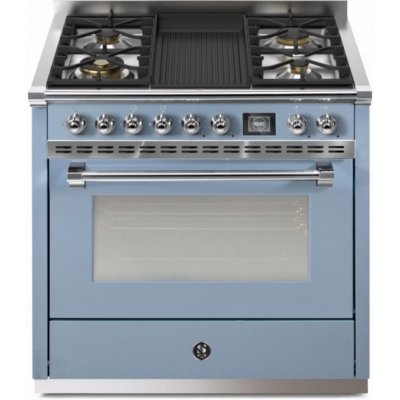 Terasest Ascot 90, Pliit, 90 cm, Combisteam, Celeste, gaasipliit, AQ9S-4BCE, garantiiga 5 aastat!