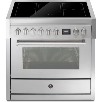 Teras Genesi 90, Vahepliit, 90 cm, Combisteam, Roostevaba teras, induktsioonpliit, GQ9S-5FISS, garantiiga 5 aastat!