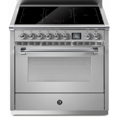 Teras Ascot 90, Vahepliit, 90 cm, Combisteam, Roostevaba teras, induktsioonpliit, AQ9S-5FISS, garantiiga 5 aastat!