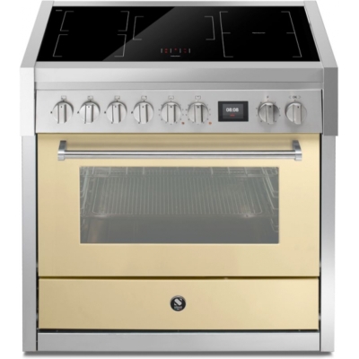 Teras Genesi 90, Range pliit, 90 cm, Combisteam, Crema, induktsioonpliit, GQ9S-5FICR, garantiiga 5 aastat!