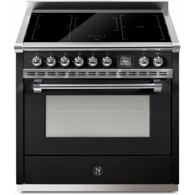 Terasest Ascot 90, pliit, 90 cm, Combisteam, Nero, induktsioonpliit, AQ9S-5FIBA, garantiiga 5 aastat!