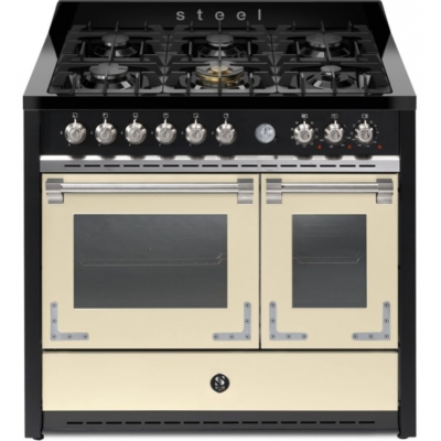 Terasest Oxford 100, pliit, 100 cm, multifunktsionaalne ahi, crema, gaasipliit, X10FF-6CR, garantiiga 5 aastat!