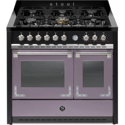 Terasest Oxford 100, pliit, 100 cm, multifunktsionaalne ahi, Ametista, gaasipliit, X10FF-6AA, garantiiga 5 aastat!