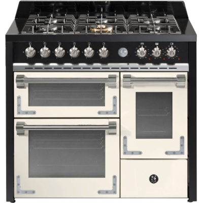 Terasest Oxford 100/3, pliit, 100 cm, multifunktsionaalne ahi, Nuvola, gaasipliit, X10FFF-6NA, garantiiga 5 aastat!