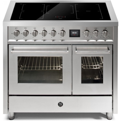 Terasest Enfasi 100, pliit, 100 cm, multifunktsionaalne ahi, roostevaba teras, induktsioonpliit, EQ10FF-5FIWSS, garantiiga 5 aastat!