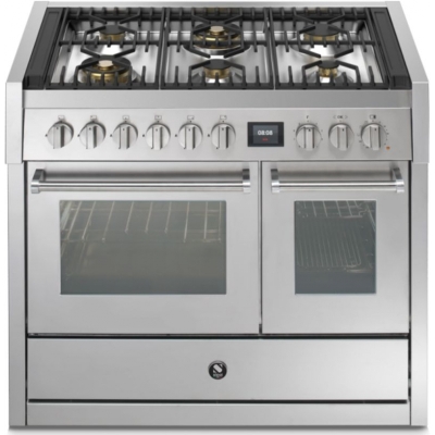 Teras Genesi 100, Pliit, 100 cm, Combisteam, Roostevaba teras, gaasipliit, GQ10SF-6WSS, garantiiga 5 aastat!