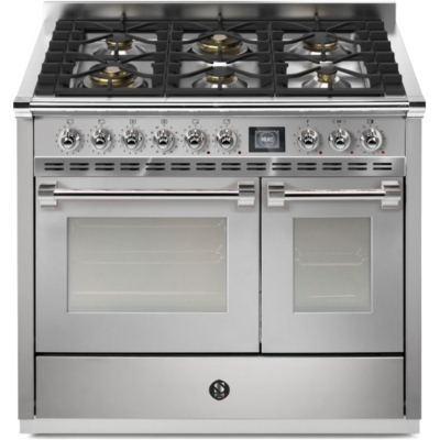 Teras Ascot 100, Pliit, 100 cm, Combisteam, Roostevaba teras, gaasipliit, AQ10SF-6WSS, garantiiga 5 aastat!