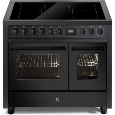 Steel Enfasi 100 All Black, pliit, 100 cm, multifunktsionaalne ahi, Nero Fumo, induktsioonpliit, EQ10FF-5FIWNF, garantiiga 5 aastat!