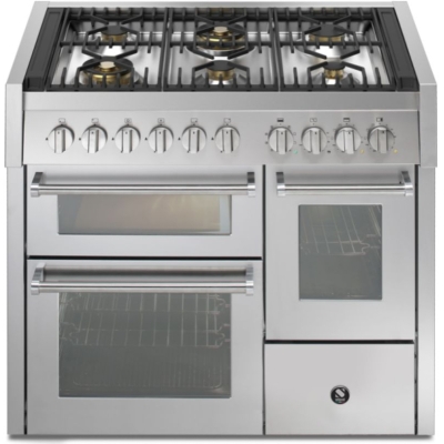 Teras Genesi 100/3, Pliit, 100 cm, Combisteam, Roostevaba teras, gaasipliit, GQ10SFF-6WSS, garantiiga 5 aastat!