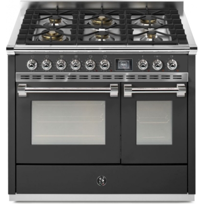 Terasest Ascot 100, Pliit, 100 cm, Combisteam, Antratsiit, gaasipliit, AQ10SF-6WAN, garantiiga 5 aastat!