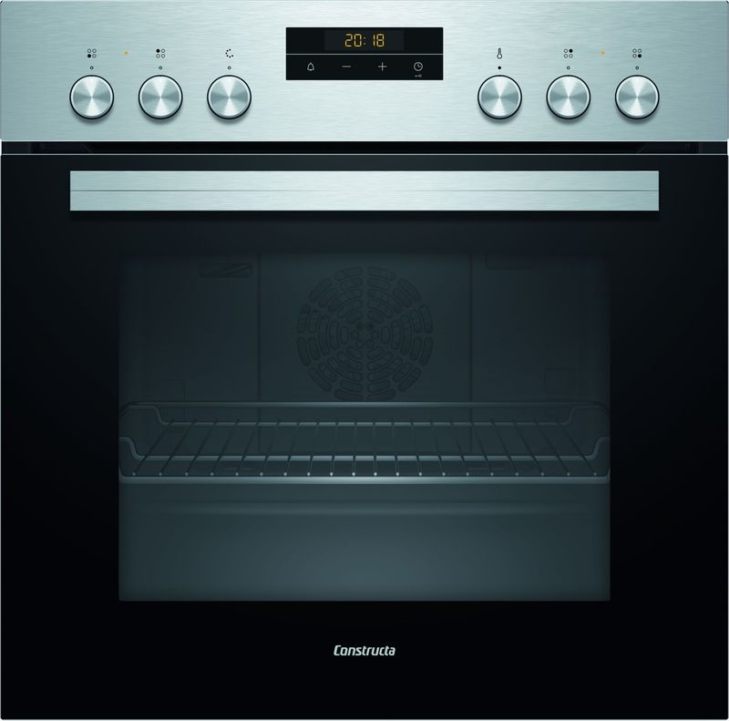 Constructa CH2M60050, built-in electric stove, stainless steel, EEK: A, with 5 year guarantee!