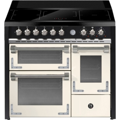 Terasest Oxford 100/3, pliit, 100 cm, multifunktsionaalne ahi, Nuvola, induktsioonpliit, X10FFF-5FIWNA, garantiiga 5 aastat!