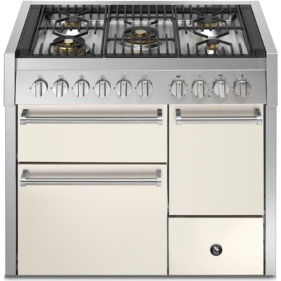 Teras Genesi 100/3 Solid Door, Range-pliit, 100 cm, Combisteam, Nuvola, gaasipliit, GQ10SFF-D-4MNA, garantiiga 5 aastat!