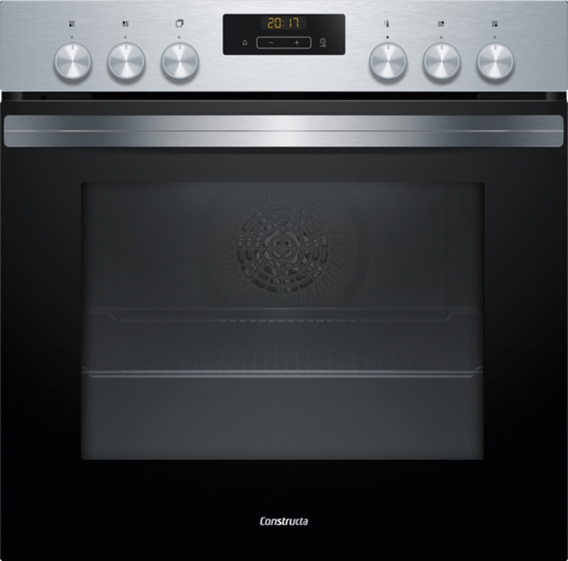 Constructa CH3M50052, built-in electric stove, stainless steel, EEK: A, with 5 year guarantee!