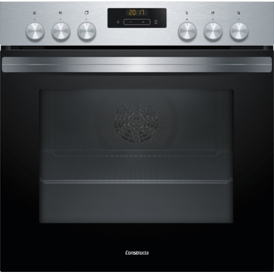 Constructa CH3M50052, built-in electric stove, stainless steel, EEK: A, with 5 year guarantee!
