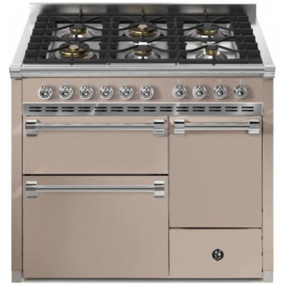 Terasest Ascot 100/3 Solid Door, Vahepliit, 100 cm, Combisteam, Sabbia, gaasipliit, AQ10SFF-D-6WSA, garantiiga 5 aastat!