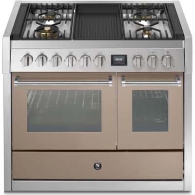 Terasest Genesi 100, pliit, 100 cm, Combisteam, Sabbia, gaasipliit, GQ10SF-4BSA, garantiiga 5 aastat!