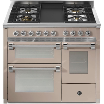 Terasest Ascot 100/3, Vahepliit, 100 cm, Combisteam, Sabbia, gaasipliit, Frytop grillplaat, AQ10SFF-4TSA, garantiiga 5 aastat!