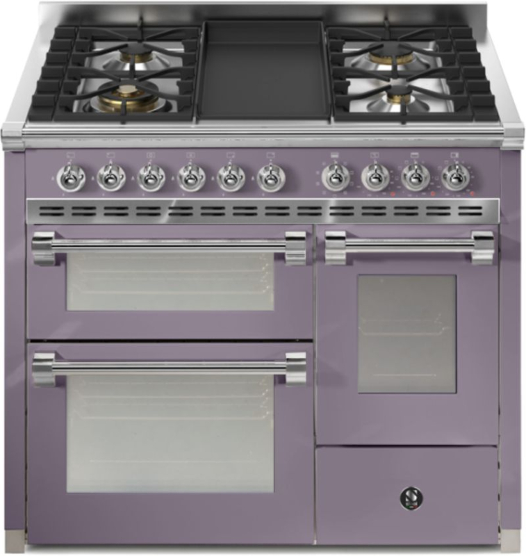 Сталь Ascot 100/3, Плита, 100 см, Combisteam, Ametista, газовая плита, сковорода-фритюрница, AQ10SFF-4TAA, с гарантией 5 лет!