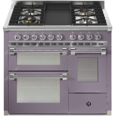 Terasest Ascot 100/3, Vahepliit, 100 cm, Combisteam, Ametista, gaasipliit, Frytop rest, AQ10SFF-4TAA, garantiiga 5 aastat!