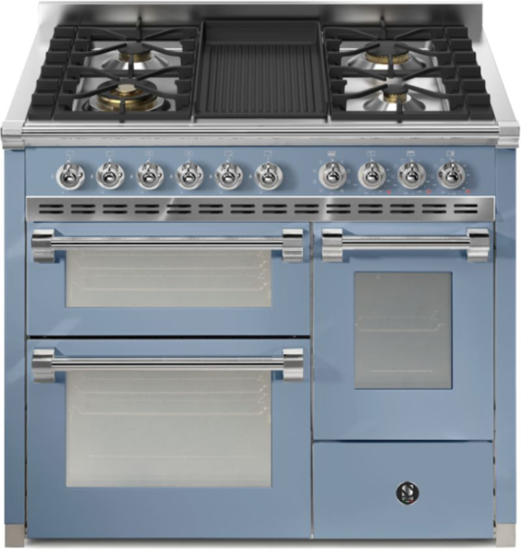 Сталь Ascot 100/3, Плита, 100 см, Combisteam, Celeste, Решетка для барбекю, AQ10SFF-4BCE, с гарантией 5 лет!