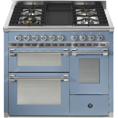 Terasest Ascot 100/3, Vahepliit, 100 cm, Combisteam, Celeste, Barbeque grillplaat, AQ10SFF-4BCE, garantiiga 5 aastat!