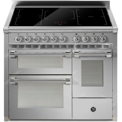 Teras Ascot 100/3, Vahepliit, 100 cm, Combisteam, Roostevaba teras, induktsioonpliit, AQ10SFF-5FISS, garantiiga 5 aastat!