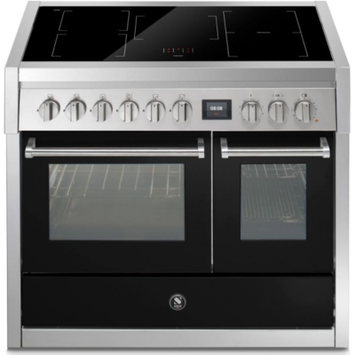 Terasest Genesi 100, pliit, 100 cm, Combisteam, Nero, induktsioonpliit, GQ10SF-5FIBA, garantiiga 5 aastat!