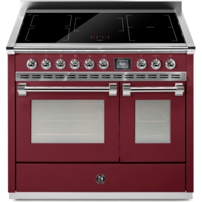 Terasest Ascot 100, pliit, 100 cm, Combisteam, Bordeaux, induktsioonpliit, AQ10SF-5FIBR, garantiiga 5 aastat!