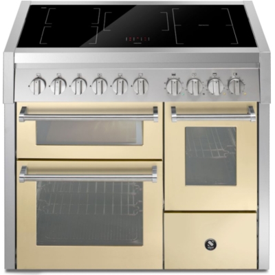 Teras Genesi 100/3, Vahepliit, 100 cm, Combisteam, Crema, induktsioonpliit, GQ10SFF-5FICR, garantiiga 5 aastat!