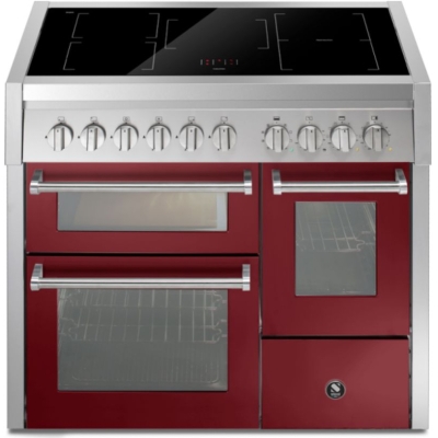 Teras Genesi 100/3, pliit, 100 cm, Combisteam, Bordeaux, induktsioonpliit, GQ10SFF-5FIBR, garantiiga 5 aastat!