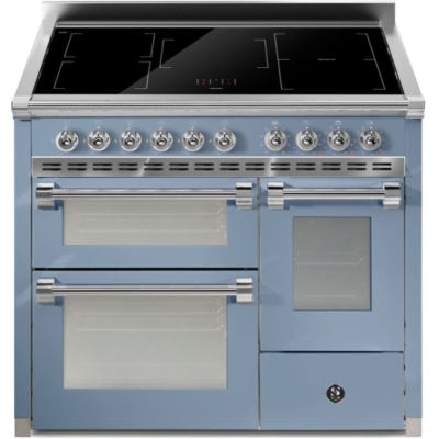 Terasest Ascot 100/3, pliit, 100 cm, Combisteam, Celeste, induktsioonpliit, AQ10SFF-5FICE, garantiiga 5 aastat!