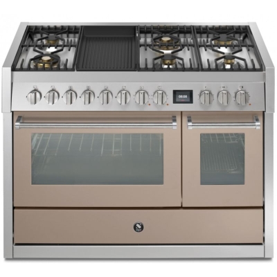 Terasest Genesi 120, pliit, 120 cm, Combisteam, Sabbia, gaasipliit, GQ12SF-6BSA, garantiiga 5 aastat!