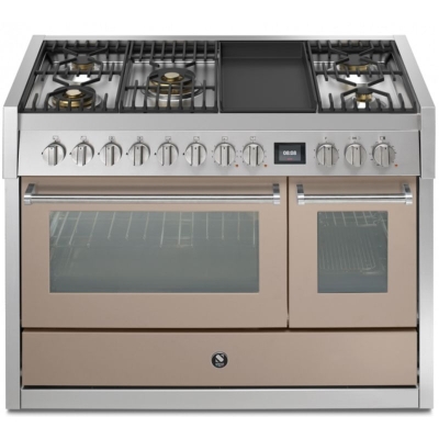 Terasest Genesi 120, pliit, 120 cm, Combisteam, Sabbia, gaasipliit, GQ12SF-4TMSA, garantiiga 5 aastat!