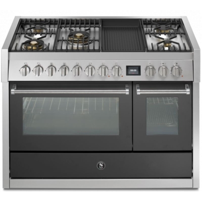 Teras Genesi 120, Pliit, 120 cm, Combisteam, Antratsiit, gaasipliit, GQ12SF-4BMAN, garantiiga 5 aastat!