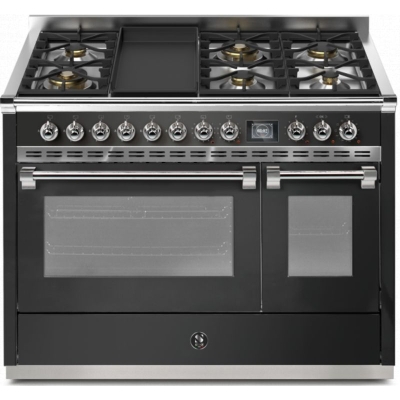 Terasest Ascot 120, Pliit, 120 cm, Combisteam, Antratsiit, gaasipliit, AQ12SF-6TAN, garantiiga 5 aastat!