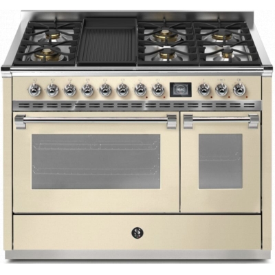 Terasest Ascot 120, Pliit, 120 cm, Combisteam, Crema, gaasipliit, AQ12SF-6BCR, garantiiga 5 aastat!