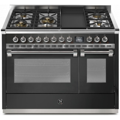 Terasest Ascot 120, Pliit, 120 cm, Combisteam, Antratsiit, gaasipliit, AQ12SF-4TMAN, garantiiga 5 aastat!